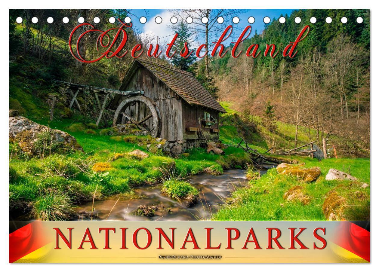 Cover: 9783383130625 | Deutschland - Nationalparks (Tischkalender 2024 DIN A5 quer),...