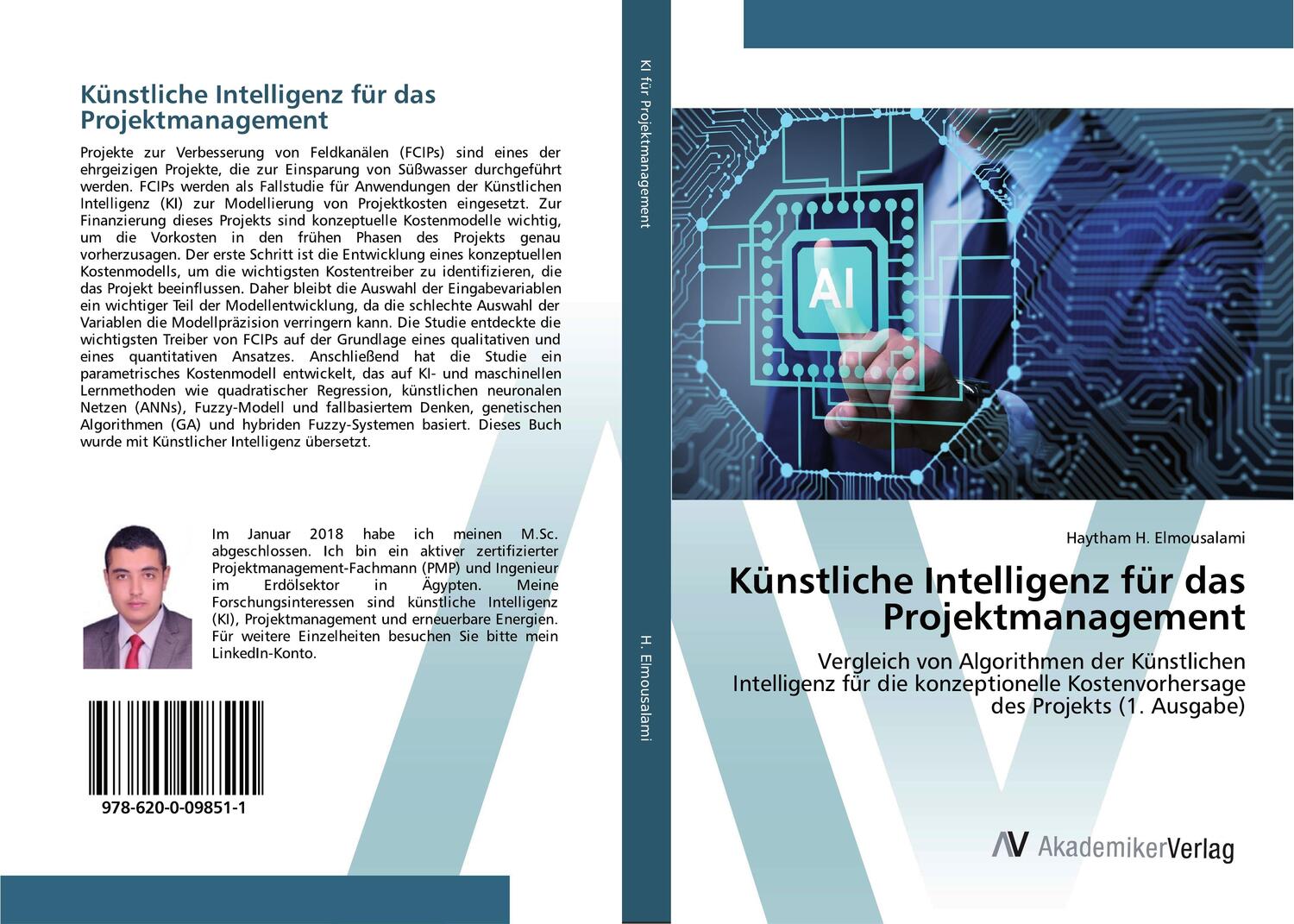 Cover: 9786200098511 | Künstliche Intelligenz für das Projektmanagement | Elmousalami | Buch