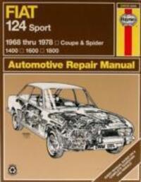 Cover: 9780900550942 | Fiat 124 Sport Coupe &amp; Spider (1968-1978) Haynes Repair Manual (USA)