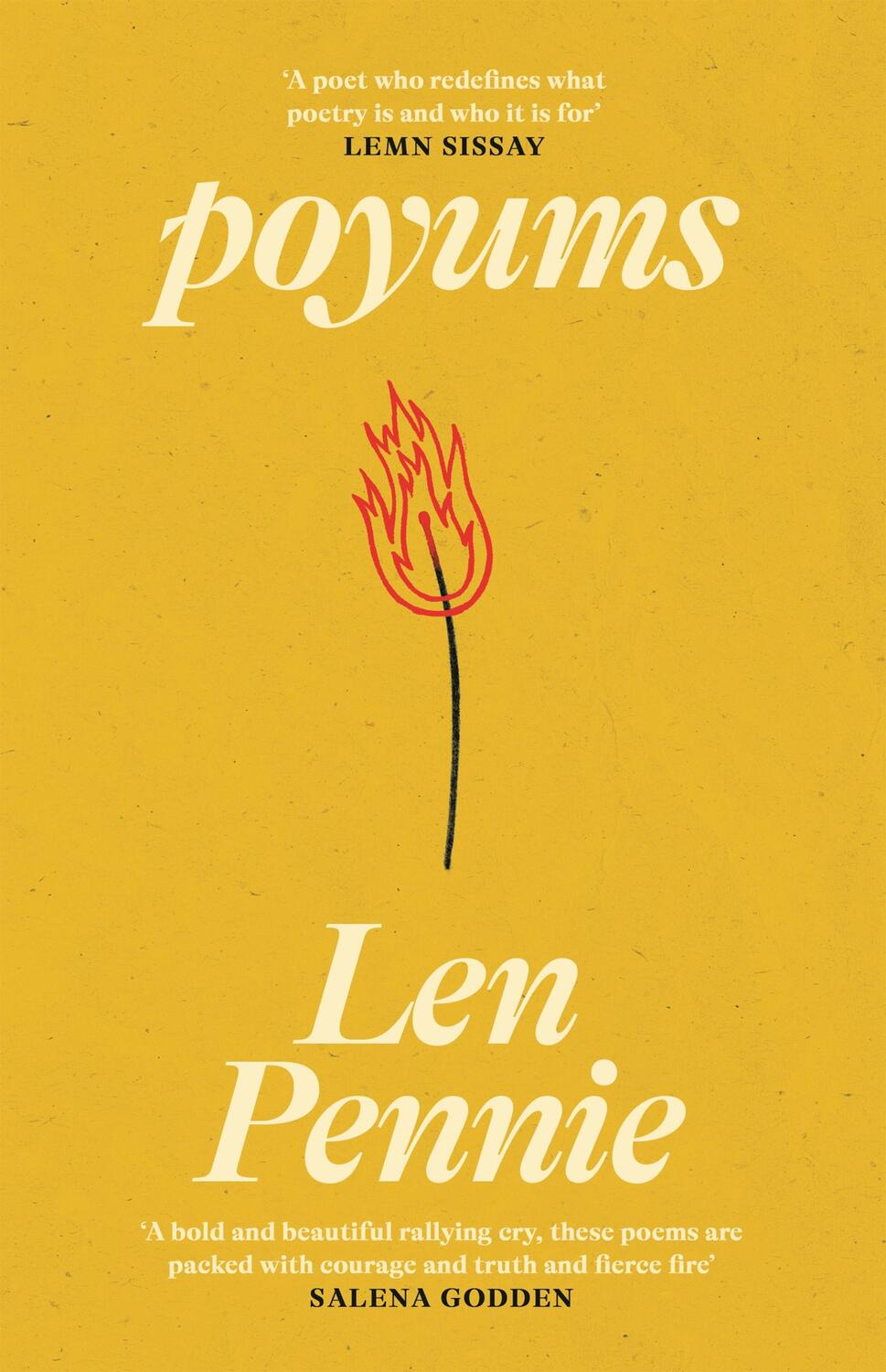 Cover: 9781805301387 | poyums | Len Pennie | Buch | Englisch | 2024 | Canongate Books