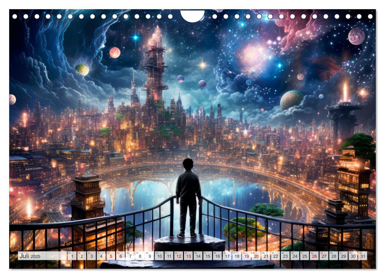 Bild: 9783383841729 | SCIENCE-FICTION Leben auf fernen Planeten (Wandkalender 2025 DIN A4...