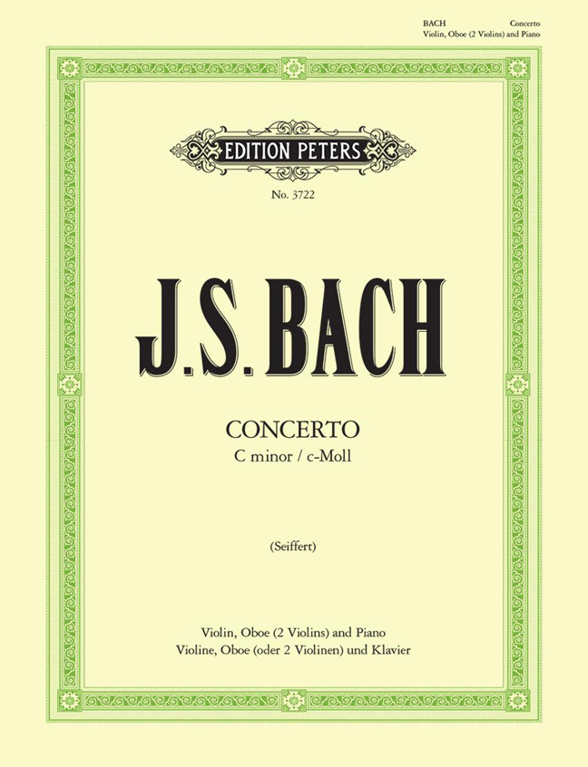 Cover: 9790014017934 | Concert C Bwv1060 2 | Johann Sebastian Bach | Buch + CD