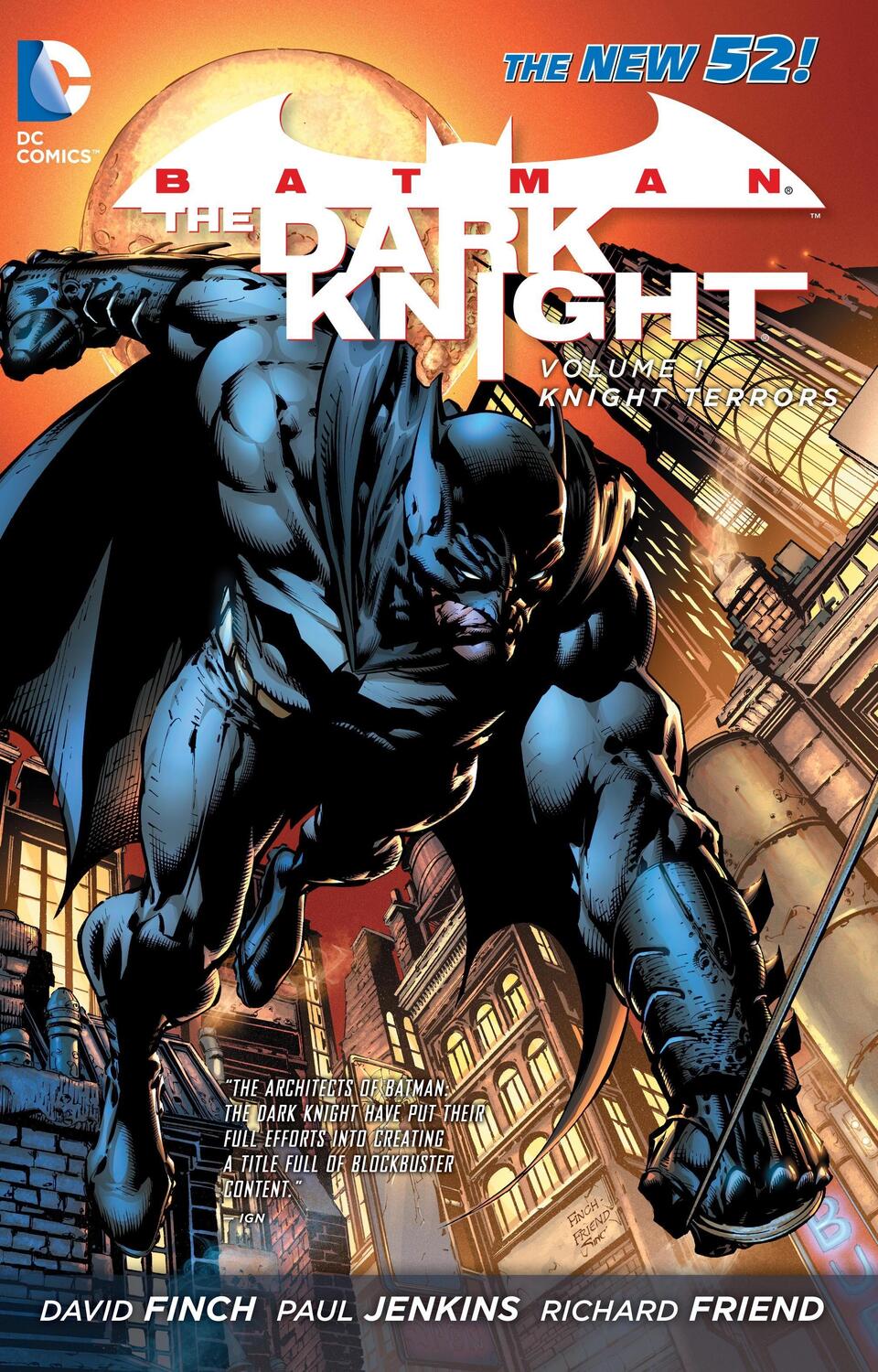 Cover: 9781401237110 | Batman: The Dark Knight Vol. 1: Knight Terrors (the New 52) | Buch