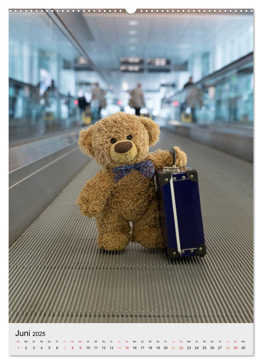 Bild: 9783435896288 | Travelling Teddy liebt es Bunt (Wandkalender 2025 DIN A2 hoch),...