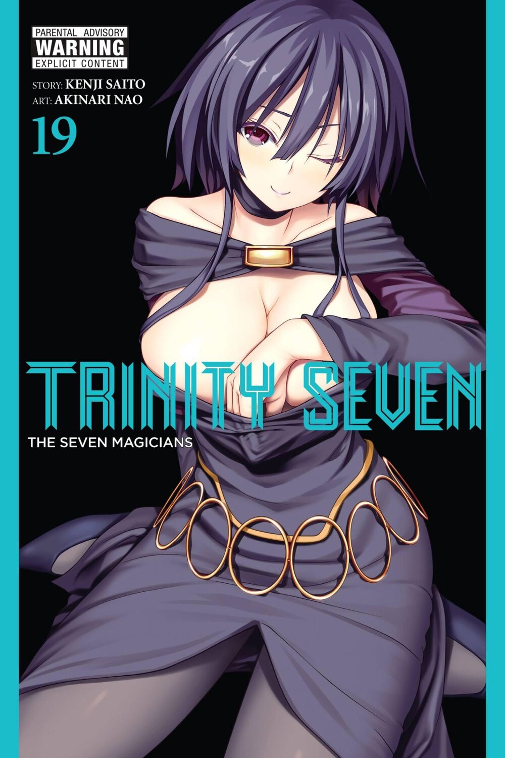 Cover: 9781975358761 | Trinity Seven, Vol. 19 | The Seven Magicians Volume 19 | Kenji Saito