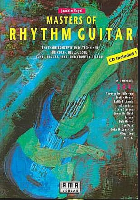 Cover: 4018262101133 | Masters Of Rhythm Guitar | Joachim Vogel | Songbuch (Gitarre)