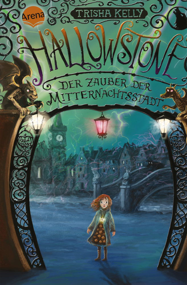 Cover: 9783401605890 | Hallowstone. Der Zauber der Mitternachtsstadt | Trisha Kelly | Buch
