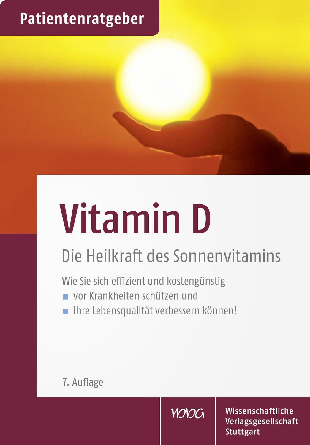 Cover: 9783804740945 | Vitamin D | Die Heilkraft des Sonnenvitamins. Patientenratgeber | 2020