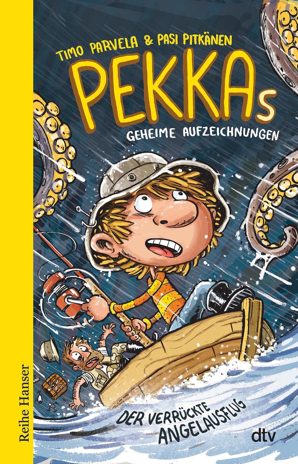 Cover: 9783423627085 | Pekkas geheime Aufzeichnungen. Der verrückte Angelausflug | Parvela