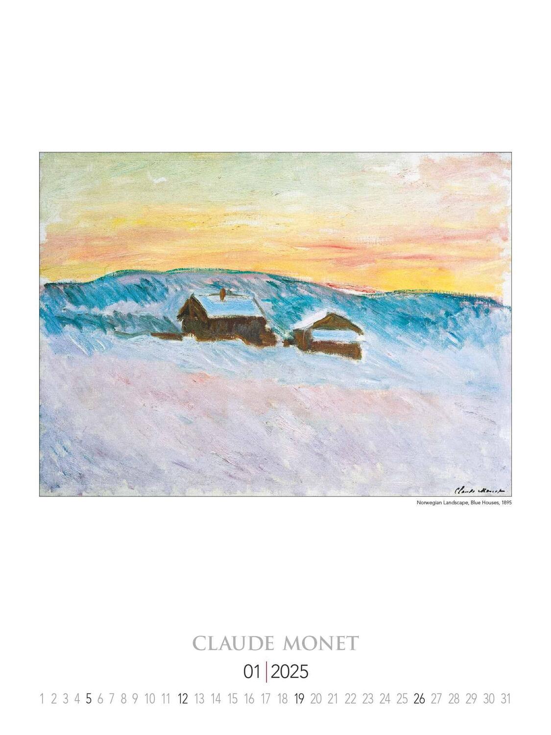 Bild: 4251732344085 | Monet bis Klee 2025 - Bild-Kalender 42x56 cm - Kunst-Kalender -...