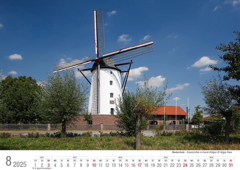 Bild: 9783965352094 | Niederrhein 2025 Bildkalender A4 Spiralbindung | Holger Klaes | 2025