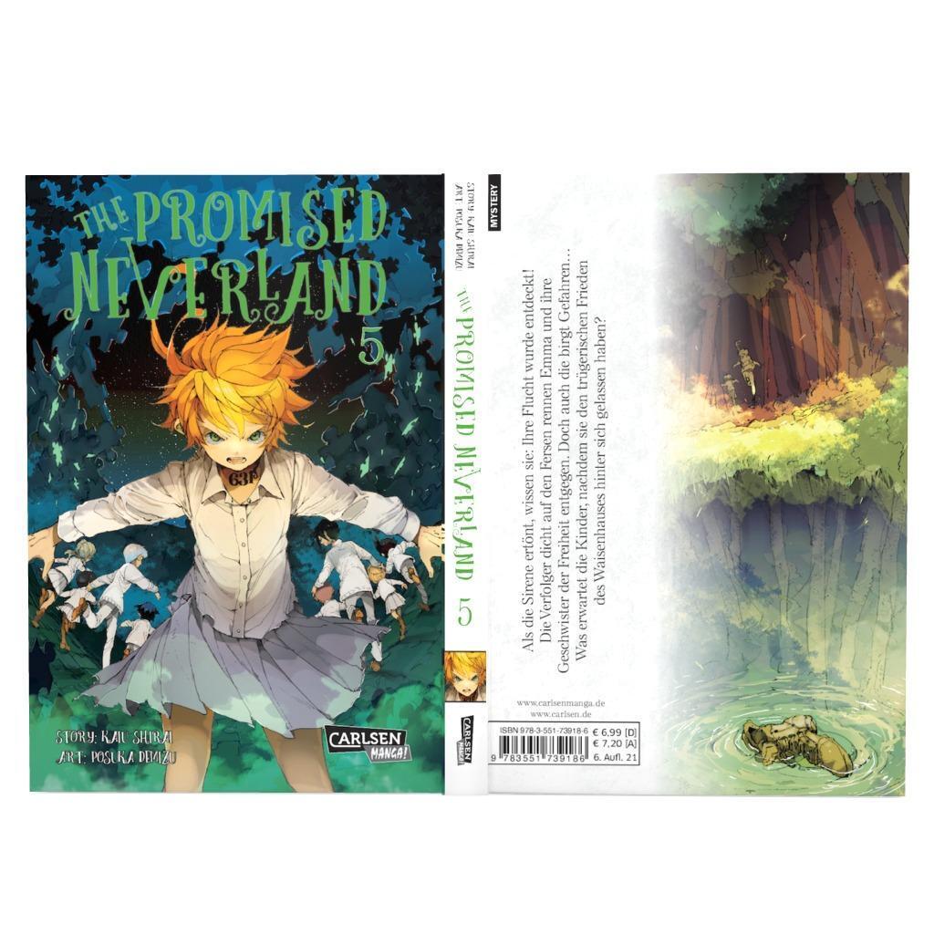 Bild: 9783551739186 | The Promised Neverland 5 | Ein emotionales Mystery-Horror-Spektakel!