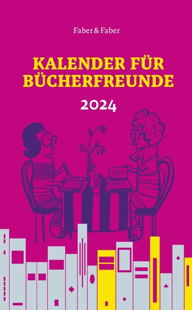 Cover: 9783867302395 | Kalender für Bücherfreunde | Das Jahr 2024 | Carsten Pfeiffer | 144 S.