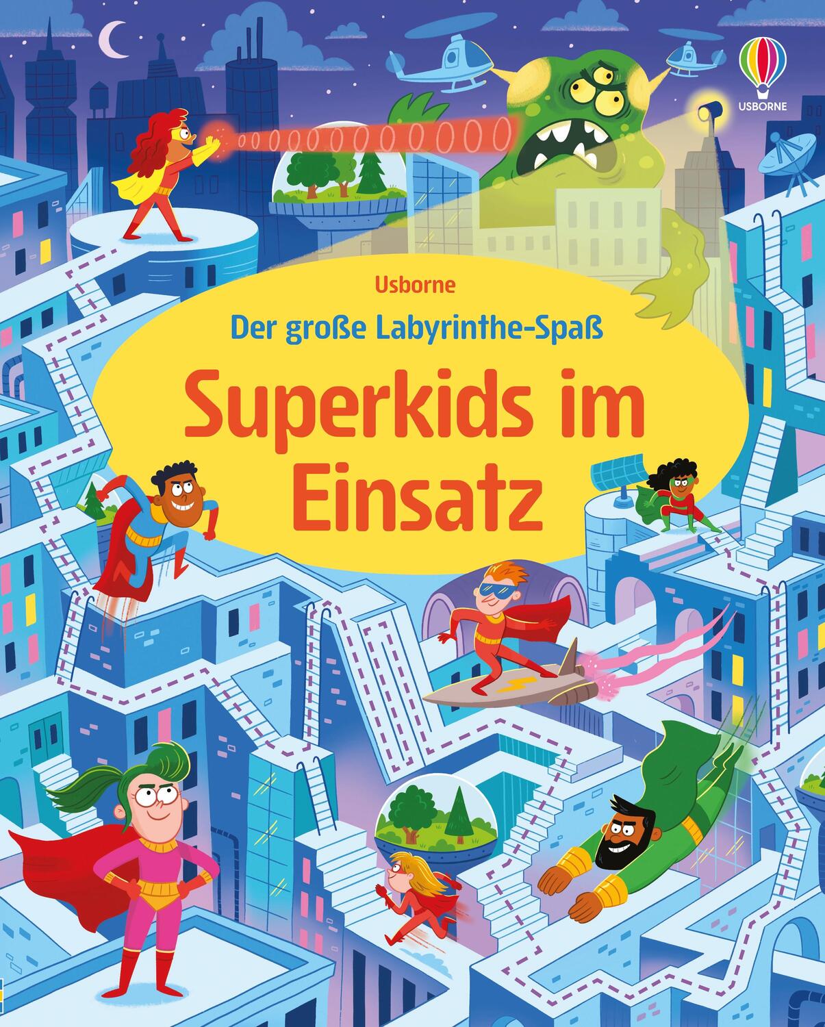 Cover: 9781035702787 | Der große Labyrinthe-Spaß: Superkids im Einsatz | Taschenbuch | 64 S.