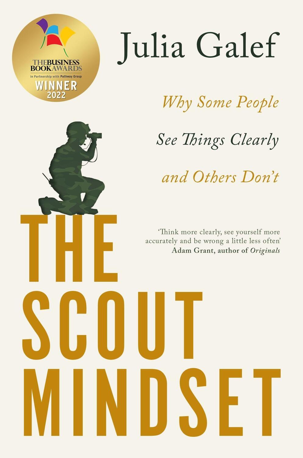 Cover: 9780349427645 | The Scout Mindset | Julia Galef | Taschenbuch | Englisch | 2021