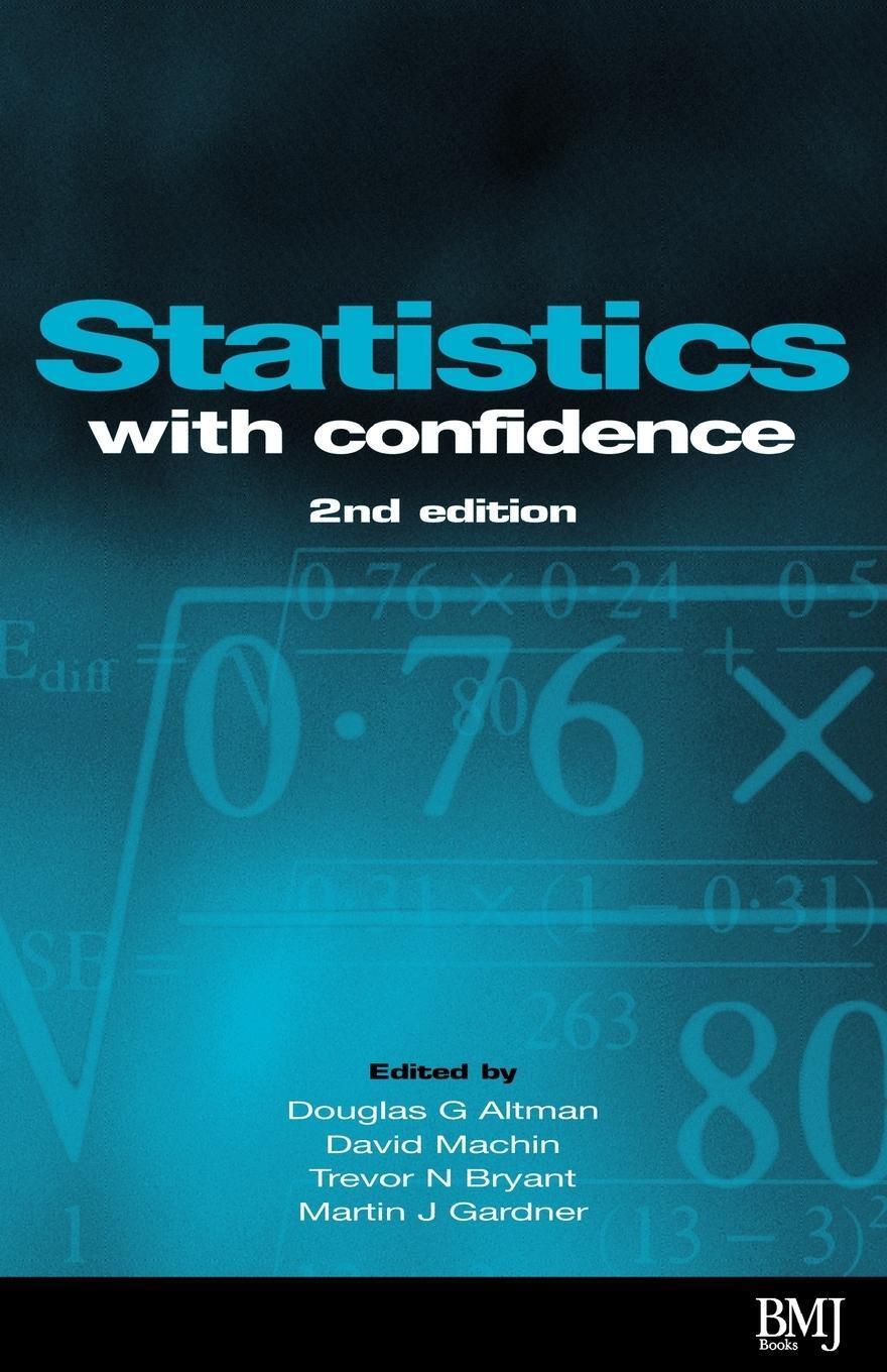 Cover: 9780727913753 | Statistics with Confidence 2e | Altman (u. a.) | Taschenbuch | 2000