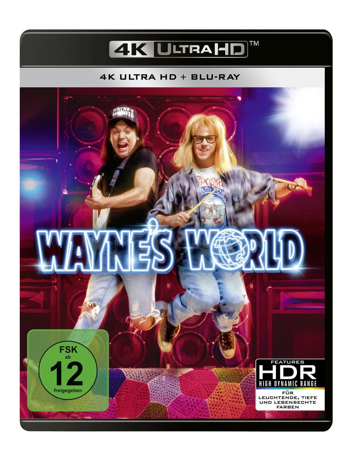 Cover: 5053083257132 | Wayne's World - 4K UHD | Penelope Spheeris | Blu-ray Disc | Deutsch