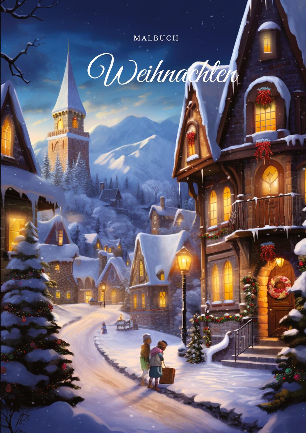 Cover: 9783384044068 | Malbuch Weihnachten | Diana Kluge | Taschenbuch | Paperback | 96 S.