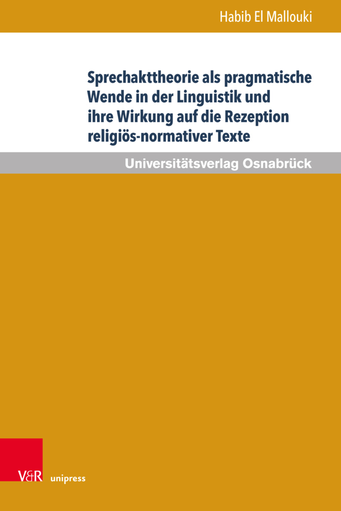 Cover: 9783847113133 | Sprechakttheorie als pragmatische Wende in der Linguistik und ihre...