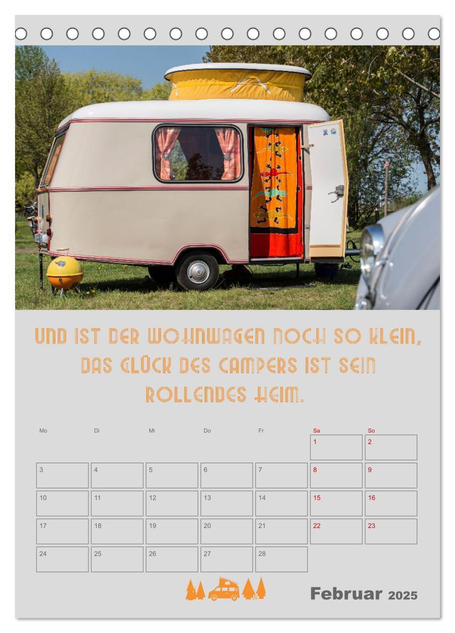 Bild: 9783435908752 | Camping - Hotel kann jeder! (Tischkalender 2025 DIN A5 hoch),...