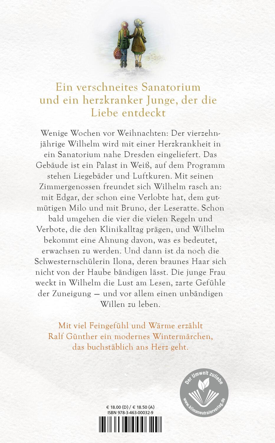 Rückseite: 9783463000329 | Winterherz | Die berührende Weihnachtsgeschichte | Ralf Günther | Buch