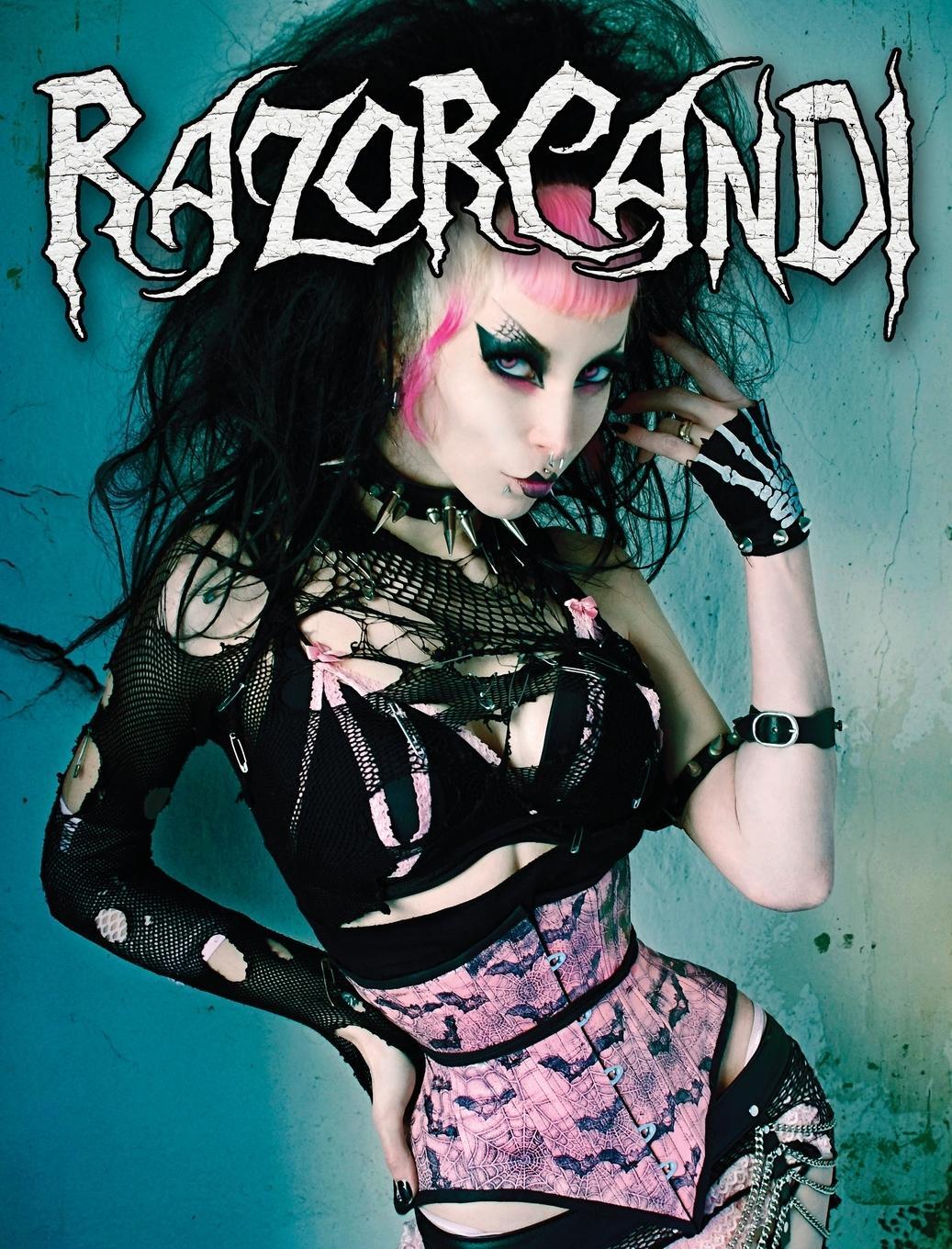 Cover: 9780984605354 | RazorCandi | Gothic Punk Deathrock Tattoo Pinup Icon | Razor Candi