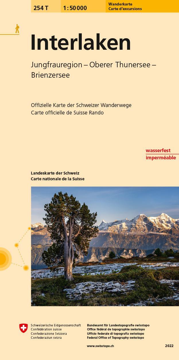 Cover: 9783302302546 | Swisstopo 1 : 50 000 Interlaken | (Land-)Karte | Swisstopo 1 : 50 000