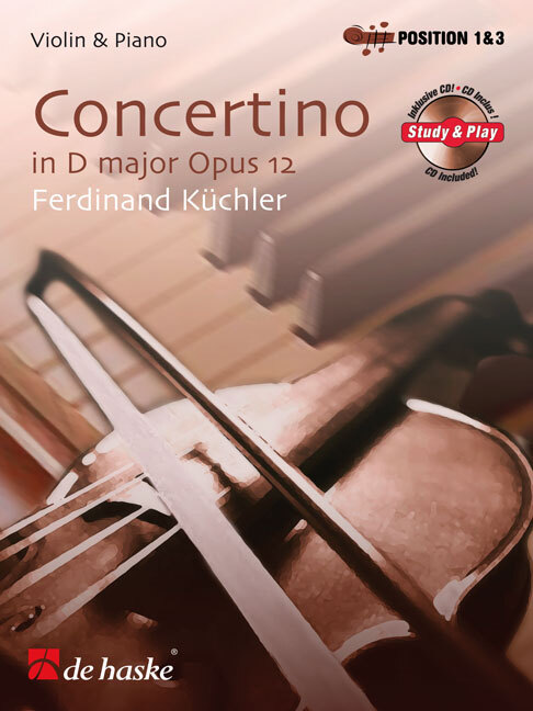 Cover: 9790035203484 | Concertino in D major Opus 12 | De Haske Study and Play | Buch + CD