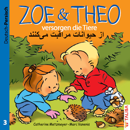 Cover: 9783939619390 | ZOE & THEO versorgen die Tiere (D-Persisch) | Zweisprachige Ausgabe