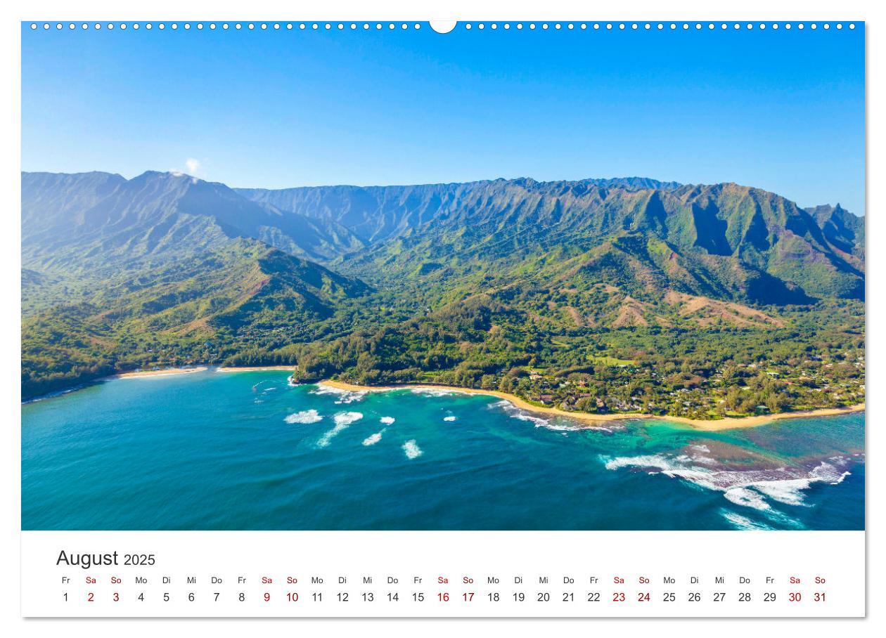 Bild: 9783383917035 | Hawaii Traumziel (Wandkalender 2025 DIN A2 quer), CALVENDO...