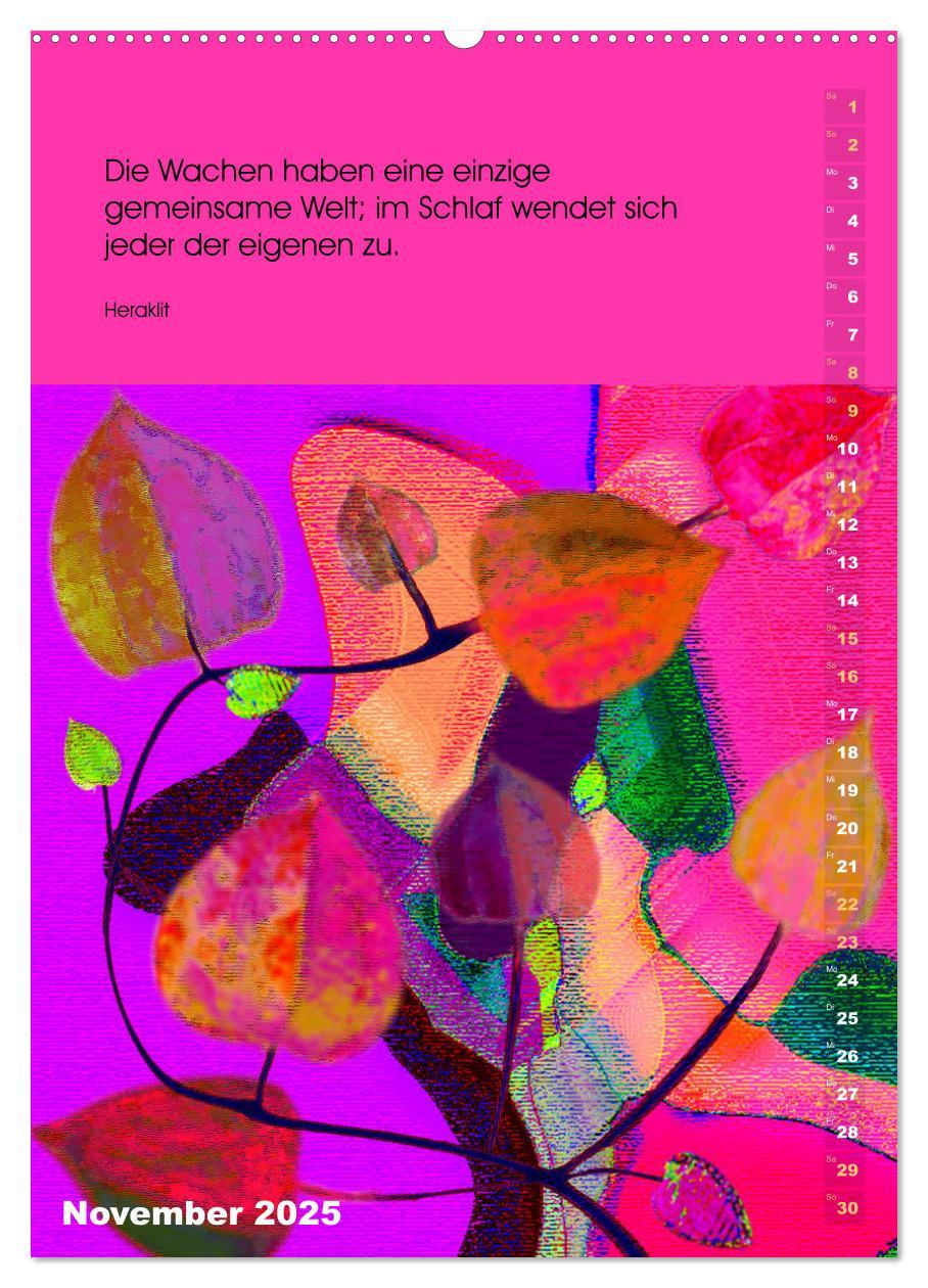 Bild: 9783435950522 | Philosophische Inspirationen Wandkalender 2025 (hochwertiger...