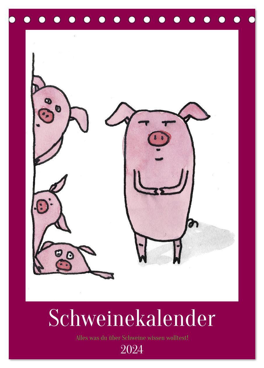 Cover: 9783675707474 | Schweinekalender - Alles was du über Schweine wissen wolltest!...