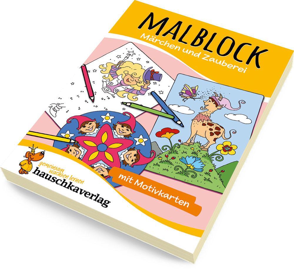 Bild: 9783881006026 | Malblock - Märchen und Zauberei | Taschenbuch | Deutsch | 2015