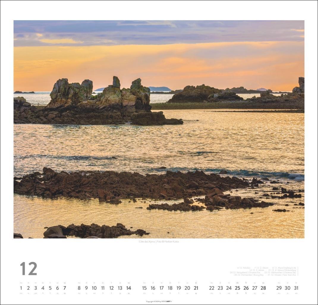 Bild: 9783839900277 | Bretagne Kalender 2025 - Stürmische Romantik | Kalender | 14 S. | 2025
