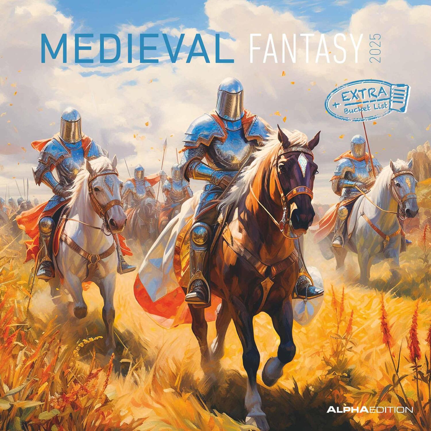Cover: 4251732344337 | Medieval Fantasy 2025 - Broschürenkalender 30x30 cm (30x60...