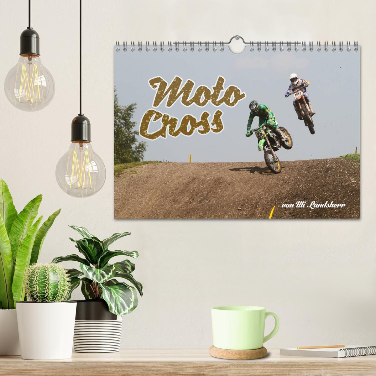 Bild: 9783435131921 | Moto Cross (Wandkalender 2025 DIN A4 quer), CALVENDO Monatskalender