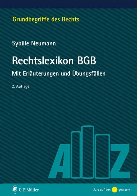 Cover: 9783811449626 | Rechtslexikon BGB | Mit Erläuterungen und Übungsfällen | Neumann