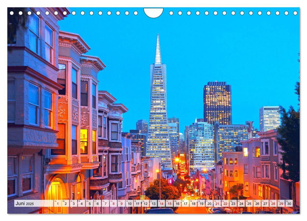 Bild: 9783435110339 | San Francisco - City on the Bay (Wandkalender 2025 DIN A4 quer),...