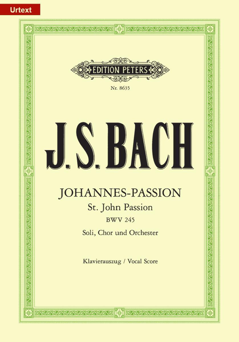 Cover: 9790014069506 | Johannes-Passion BWV 245 / URTEXT | Johann Sebastian Bach | Buch