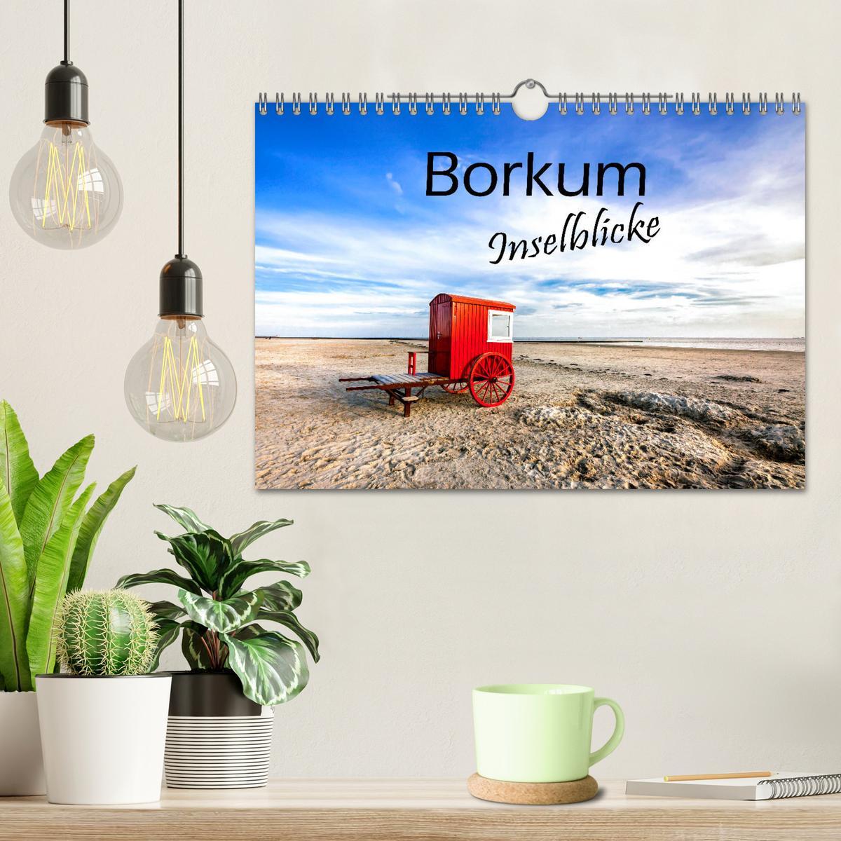 Bild: 9783435495023 | Borkum - Inselblicke (Wandkalender 2025 DIN A4 quer), CALVENDO...