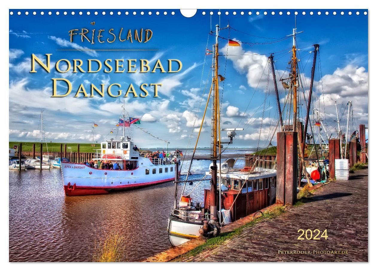Cover: 9783675639911 | Friesland - Nordseebad Dangast (Wandkalender 2024 DIN A3 quer),...