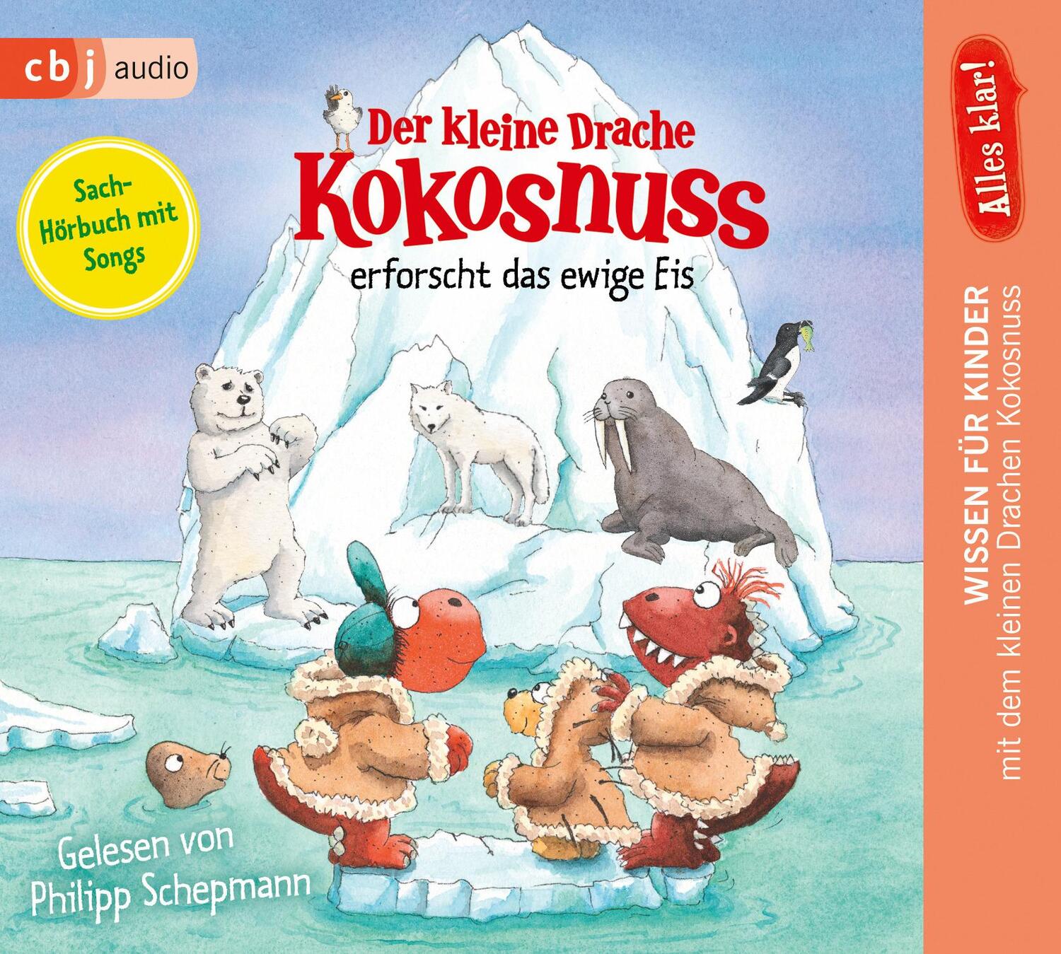 Cover: 9783837165234 | Alles klar! Der kleine Drache Kokosnuss erforscht das ewige Eis | CD
