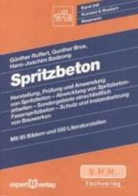 Cover: 9783816910794 | Spritzbeton | Günter Ruffert (u. a.) | Kontakt &amp; Studium | Deutsch