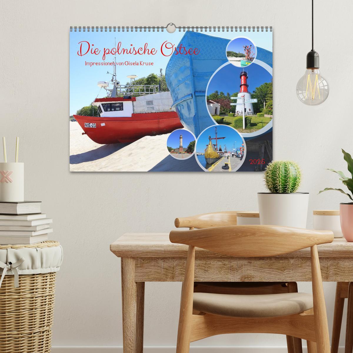 Bild: 9783457141878 | Die polnische Ostsee (Wandkalender 2025 DIN A3 quer), CALVENDO...