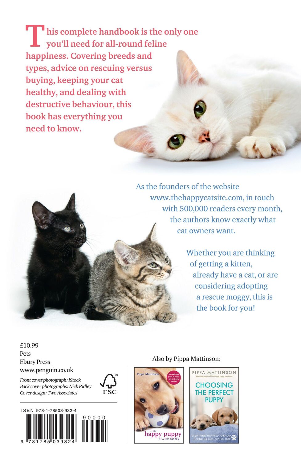 Rückseite: 9781785039324 | The Happy Cat Handbook | Lucy Easton (u. a.) | Taschenbuch | Englisch