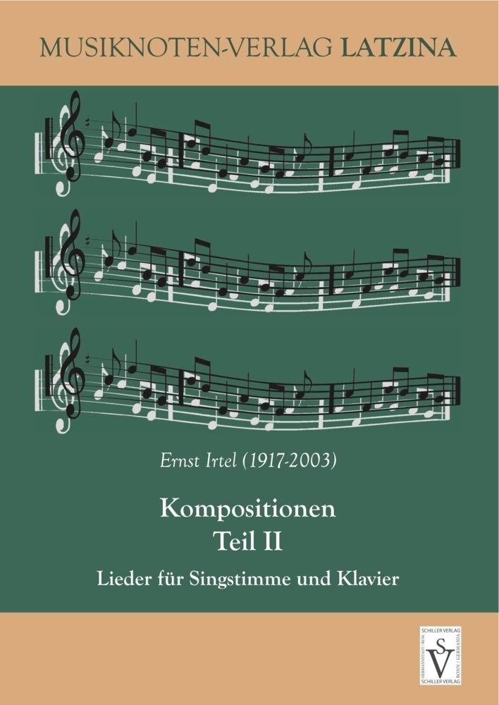 Cover: 9783949583209 | Kompositionen Teil II - Lieder für Singstimme und Klavier | Irtel
