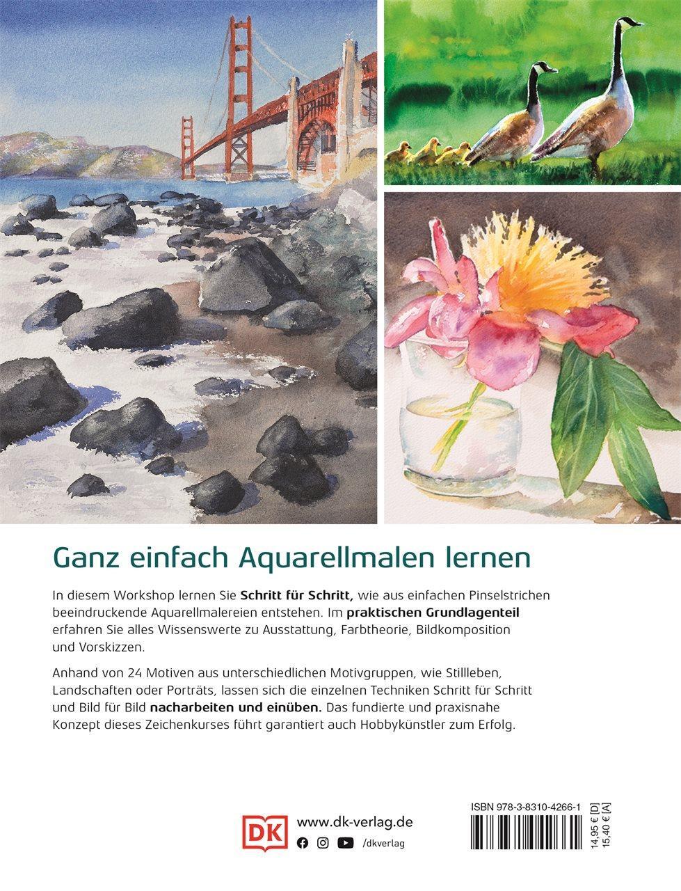 Rückseite: 9783831042661 | Aquarellmalen - ein Workshop | Glynis Barnes-Mellish | Taschenbuch