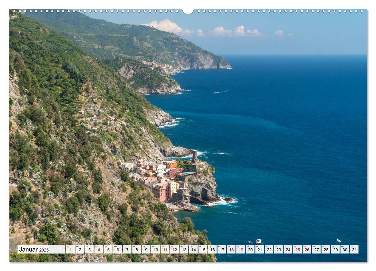 Bild: 9783383840579 | Die Italienische Riviera - Ligurien (Wandkalender 2025 DIN A2...