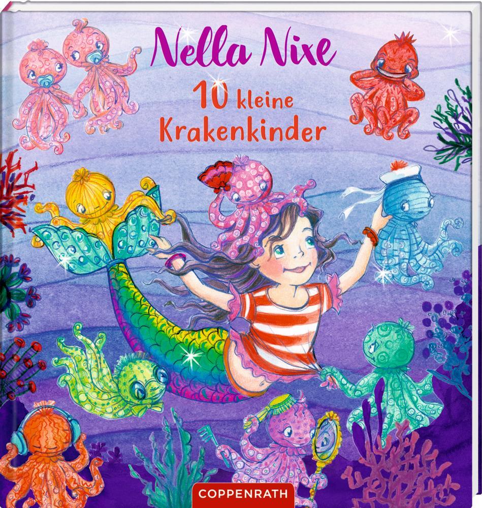 Cover: 9783649639916 | Nella Nixe: 10 kleine Krakenkinder | Monika Finsterbusch (u. a.)
