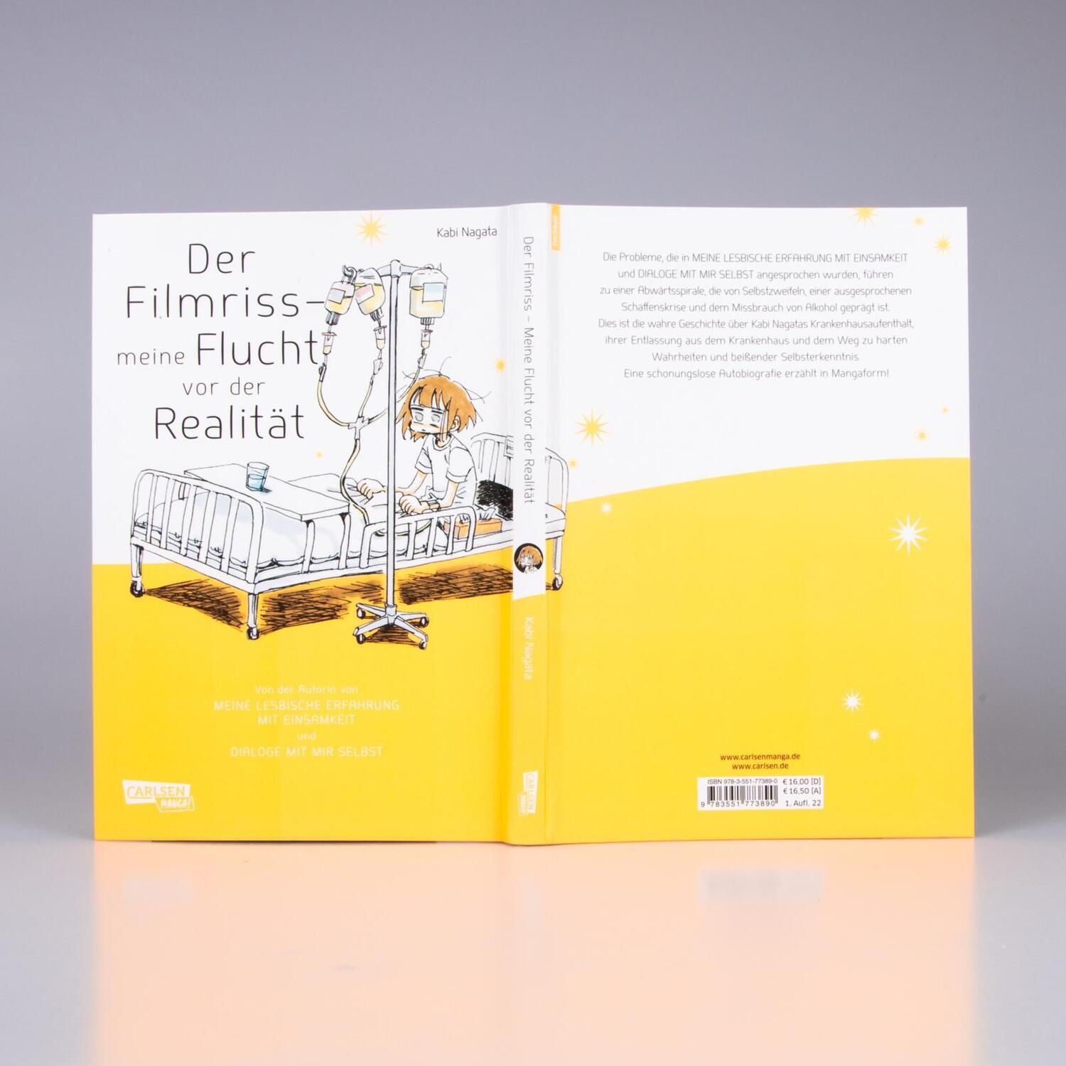 Bild: 9783551773890 | Der Filmriss - meine Flucht vor der Realität | Kabi Nagata | Buch